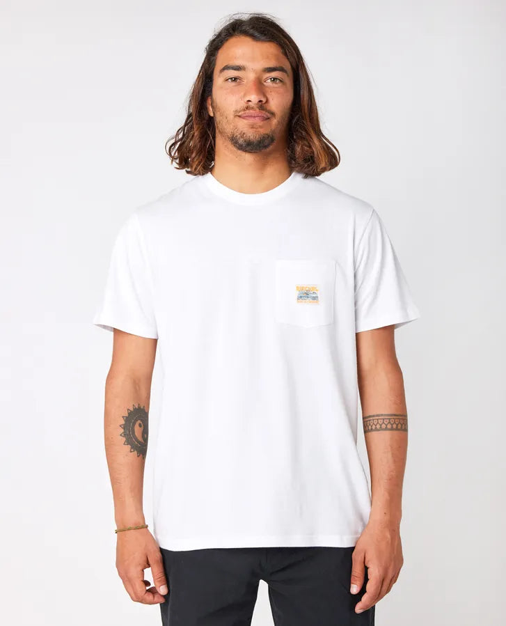 Camiseta RIP CURL SURF PARADISE BADGE TEE