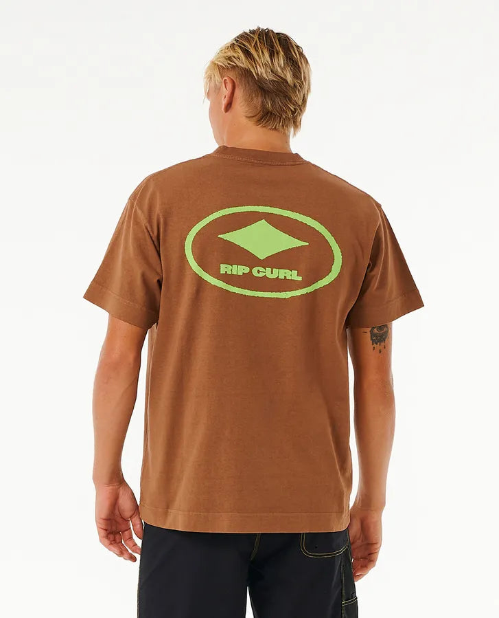 Camiseta RIP CURL QUALITY SURF PRODUCTS OVAL