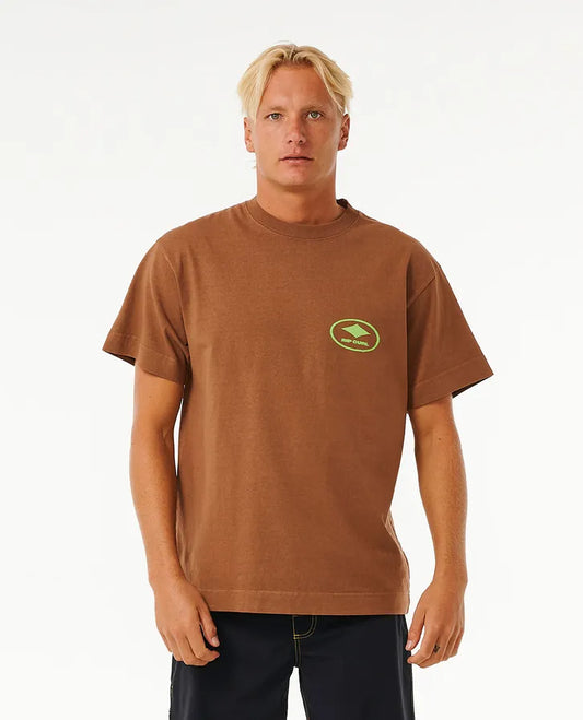 Camiseta RIP CURL QUALITY SURF PRODUCTS OVAL