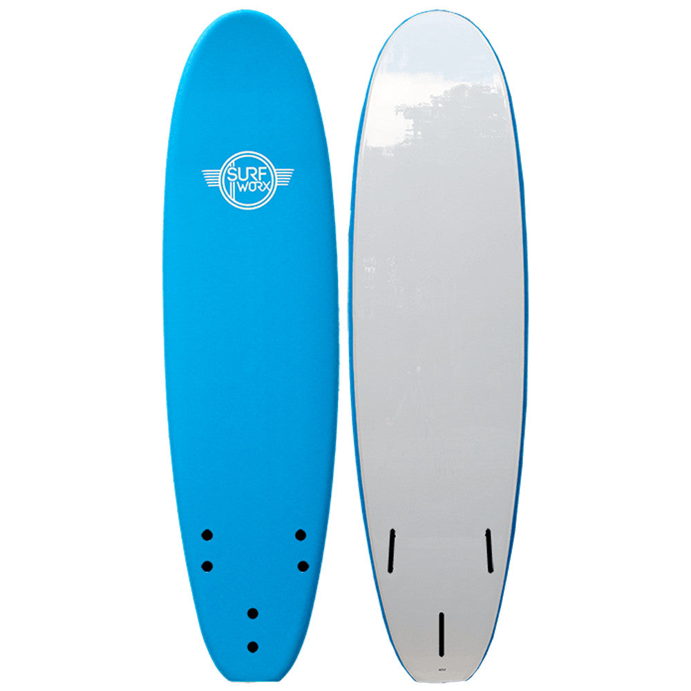TABLA DE SURF SOFTBOARD SURFWORX BASE MINI MAL 7'6''